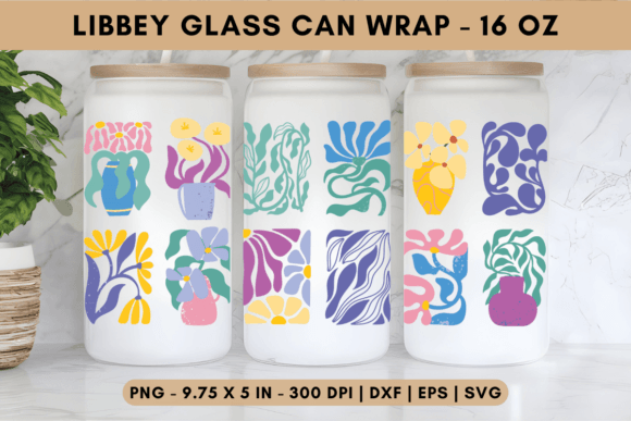 Colorful Nature Libbey Glass Wrap