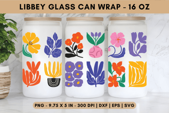Garden Joy Libbey Glass Wrap