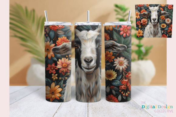 Goat Tumbler Png for Real Projects