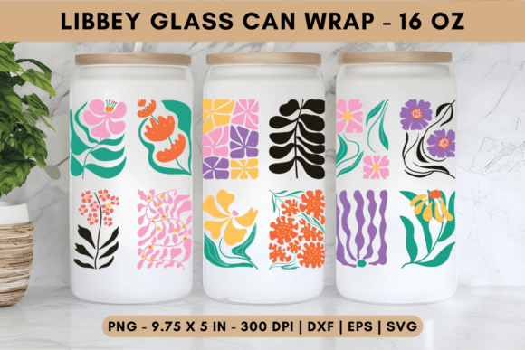 Graphic Nature Libbey Glass Wrap