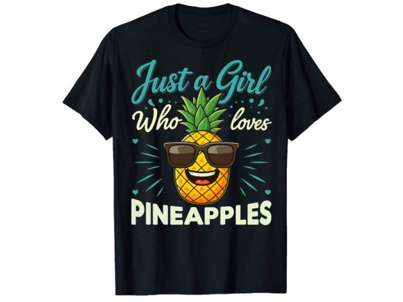 Just a Girl Who Loves T-Shirt Design