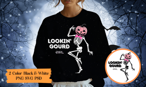 Lookin’ Gourd Girl Halloween